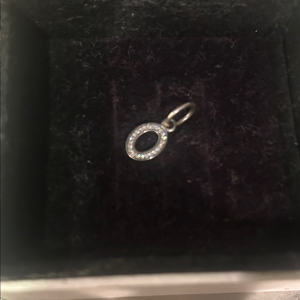 “O” or “0” Pandora Charm